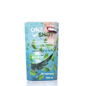 ONE SHOT · Menthe — Bain de bouche en capsules